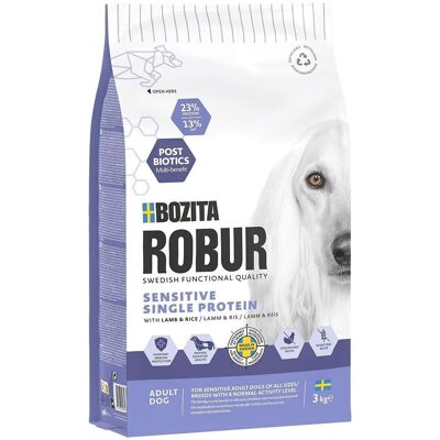 Bozita Robur Adult Sensitive Single Lamb 3kg Bozita Robur Adult Sensitive Single Lamb 3kg