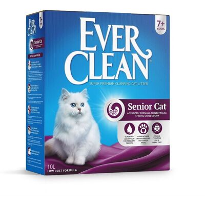 Ever Clean Senior Kattsand - Agglomerationsformel - 10L Ever Clean Senior Kattsand - Agglomerationsformel - 10L