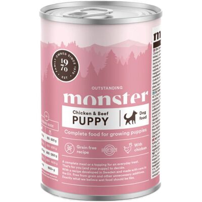 Monster Pet Food Monster Puppy Chicken 400 G Monster Pet Food Monster Puppy Chicken 400 G