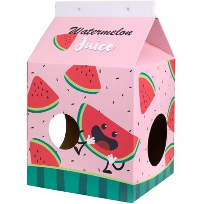 Little&bigger; Juicy Vibes Katthus I Kartong Vattenmelon 55 X 33 X 31 Cm Little&bigger; Juicy Vibes Katthus I Kartong Vattenmelon 55 X 33 X 31 Cm
