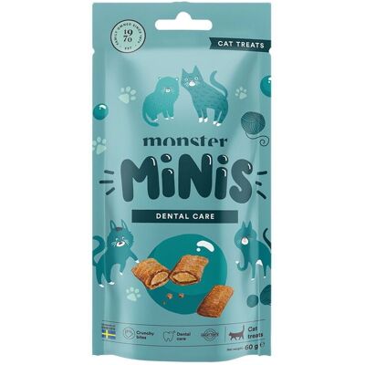 Monster Pet Food Monster Cat Minis Kattgodis Dental 60 G Monster Pet Food Monster Cat Minis Kattgodis Dental 60 G
