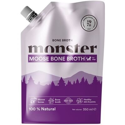 Monster Pet Food Monster Bone Broth Moose 350ml Monster Pet Food Monster Bone Broth Moose 350ml