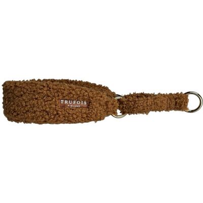 Trufois Brett Hundhalsband Halvstryp Teddy Brun M Trufois Brett Hundhalsband Halvstryp Teddy Brun M
