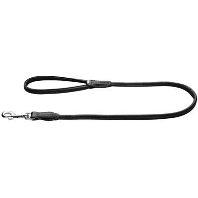 Hunter Round & Soft Hundkoppel Svart 6mm x 180cm Hunter Round & Soft Hundkoppel Svart 6mm x 180cm
