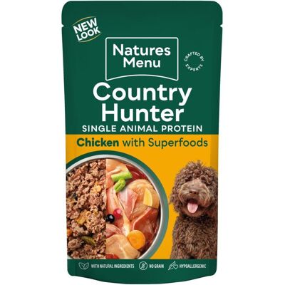 Natures Menu Country Hunter Dog Pouch Chicken - Hundmatspåse Natures Menu Country Hunter Dog Pouch Chicken - Hundmatspåse