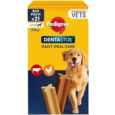 Pedigree Dentastix Large Pack 3x270g - Hundtugg Pedigree Dentastix Large Pack 3x270g - Hundtugg