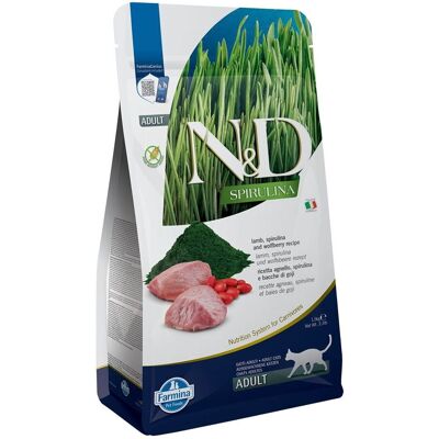 Farmina N&d; Cat Spirulina & Lamb 1,5 Kg Farmina N&d; Cat Spirulina & Lamb 1,5 Kg