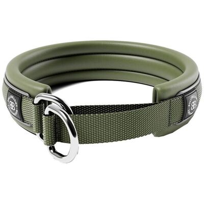 Bullybillows Hundhalsband Halvstryp Reflekterande Grön 3 Cm XS Bullybillows Hundhalsband Halvstryp Reflekterande Grön 3 Cm XS