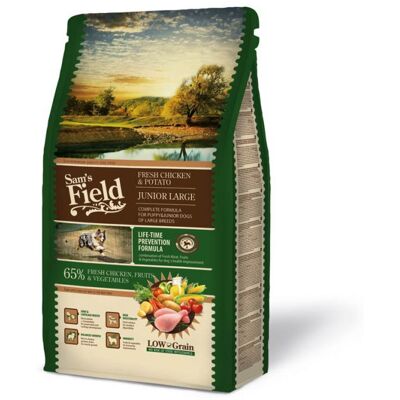 Sam's Field Kyckling & Potatis Junior Stor - Hundfoder Sam's Field Kyckling & Potatis Junior Stor - Hundfoder