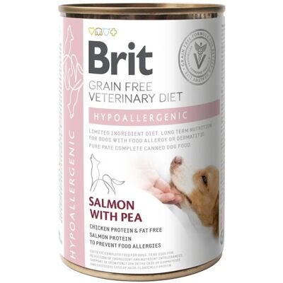 BRIT Veterinär Diet Hypoallergen Lax & Ärtor - Hundfoder - Hud & Tarm BRIT Veterinär Diet Hypoallergen Lax & Ärtor - Hundfoder - Hud & Tarm