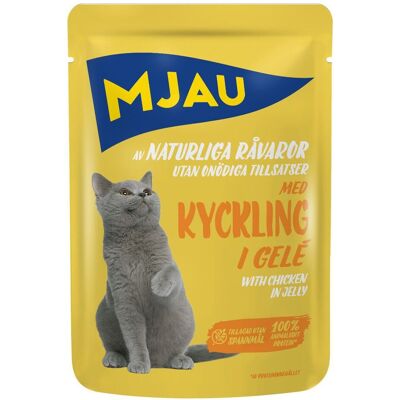 Mjau Gelé Med Kyckling Mjau Gelé Med Kyckling