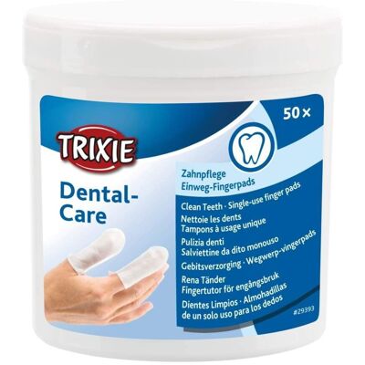 Trixie Fingerpads För Tänder 50-Pack Trixie Fingerpads För Tänder 50-Pack