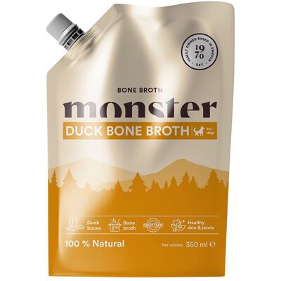 Monster Pet Food Monster Bone Broth Duck 350ml Monster Pet Food Monster Bone Broth Duck 350ml