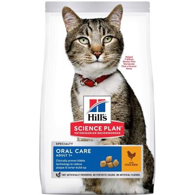 Hill's Science Plan Feline Oral Care Vuxen Torrfoder - 1,5 kg Hill's Science Plan Feline Oral Care Vuxen Torrfoder - 1,5 kg