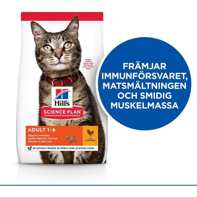 Hill'S Science Plan Cat Adult Chicken 1,5 kg Hill'S Science Plan Cat Adult Chicken 1,5 kg