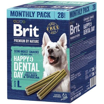 Brit Premium By Nature Dentaltugg 28-Pack L Brit Premium By Nature Dentaltugg 28-Pack L