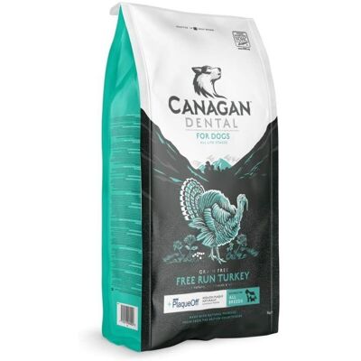 Canagan Kalkon Dental Hundfoder 12kg - Tandhälsa Canagan Kalkon Dental Hundfoder 12kg - Tandhälsa