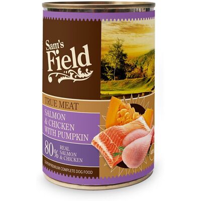 Sam'S Field Salmon & Chicken 400 G Sam'S Field Salmon & Chicken 400 G