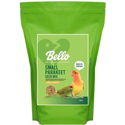 Bello Small Parakeet Seed Mix Fågelmat Till Små Parakiter 4 Kg Bello Small Parakeet Seed Mix Fågelmat Till Små Parakiter 4 Kg