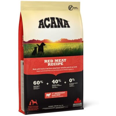Acana Dog Adult Grain Free Red Meat Torrfoder Till Hund 11,4kg Acana Dog Adult Grain Free Red Meat Torrfoder Till Hund 11,4kg