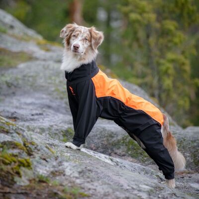 Feel Active Helsingborg Hundoverall Reflex Svart/orange 50 cm Feel Active Helsingborg Hundoverall Reflex Svart/orange 50 cm