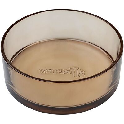 District 70 Hundskål Glas Beige 1000ml District 70 Hundskål Glas Beige 1000ml