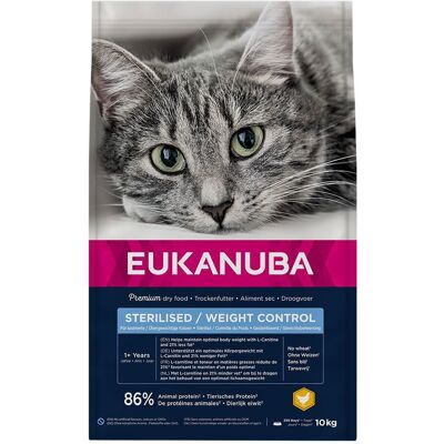 Eukanuba Cat Adult Sterilised & Weight Control Chicken Eukanuba Cat Adult Sterilised & Weight Control Chicken
