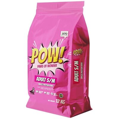 Pow! Dog Adult Small/medium Pork 2 kg Pow! Dog Adult Small/medium Pork 2 kg