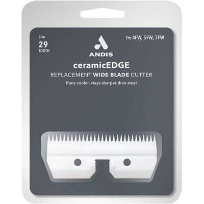Andis Ceramic Fine-Tooth Cutter 4, 5 & 7 Wide Andis Ceramic Fine-Tooth Cutter 4, 5 & 7 Wide