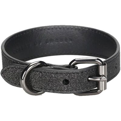 Collar Of Sweden Smalt Hundhalsband Glitter Svart XS Collar Of Sweden Smalt Hundhalsband Glitter Svart XS