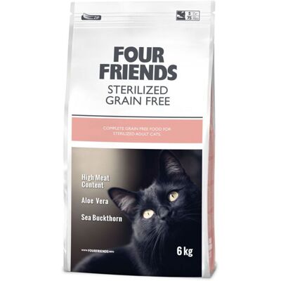Four Friends Sterilized Kattmat Four Friends Sterilized Kattmat