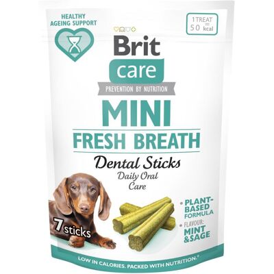 Brit Care Dog Mini Fresh Breath Dentaltugg 120 G Brit Care Dog Mini Fresh Breath Dentaltugg 120 G