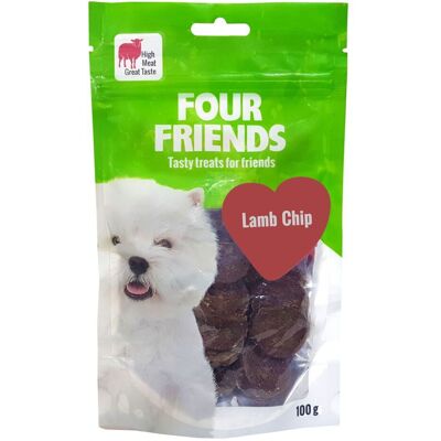 Fourfriends Dog Lamb Chip 100 g Fourfriends Dog Lamb Chip 100 g