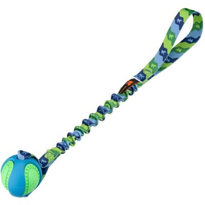Tug-E-Nuff Powerball Bungee Hundboll Grön Tug-E-Nuff Powerball Bungee Hundboll Grön