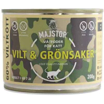 Majstor Katt Wet Vilt & Grönsaker Majstor Katt Wet Vilt & Grönsaker