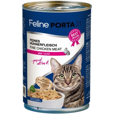 Feline Porta 21 Våtmat kyckling och tonfisk - 400g burk Feline Porta 21 Våtmat kyckling och tonfisk - 400g burk