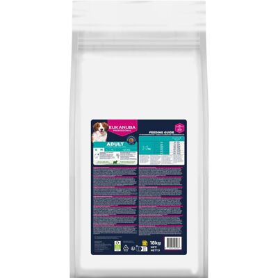 Eukanuba Adult Small & Medium Breed Lamb & Rice 18 kg Eukanuba Adult Small & Medium Breed Lamb & Rice 18 kg