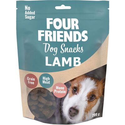 FourFriends Four Friends Dog Snacks Lamb 200 G FourFriends Four Friends Dog Snacks Lamb 200 G
