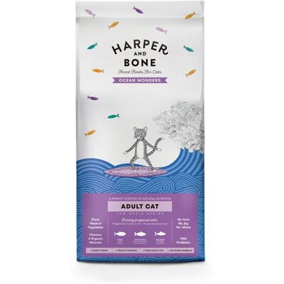 Harper and Bone Harper&bone; Cat Adult Ocean Wonders 1,5 kg Harper and Bone Harper&bone; Cat Adult Ocean Wonders 1,5 kg