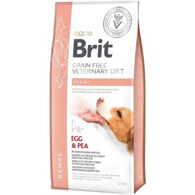 Brit Veterinary Renal Diet för Hund - Ägg & Ärtor, 12kg Brit Veterinary Renal Diet för Hund - Ägg & Ärtor, 12kg
