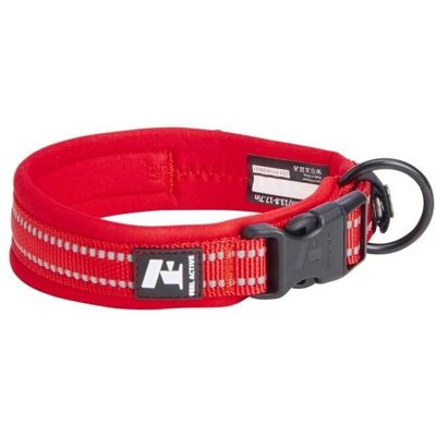 Feel Active Padded Hundhalsband Röd 2,5 x 45-55cm Feel Active Padded Hundhalsband Röd 2,5 x 45-55cm