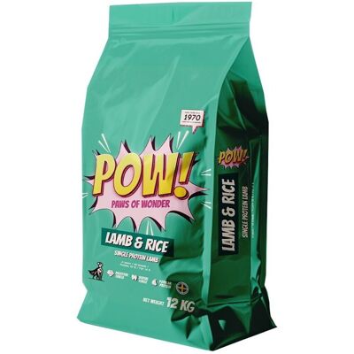 Pow! Dog Adult Lamb & Rice 2 kg Pow! Dog Adult Lamb & Rice 2 kg