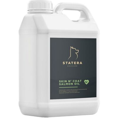 Statera Laxolja - Hud & Päls - 3000ml - Hundtillskott Statera Laxolja - Hud & Päls - 3000ml - Hundtillskott