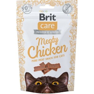 Brit Care Cat Snack Meaty Kyckling 50 G Brit Care Cat Snack Meaty Kyckling 50 G