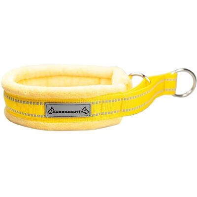 Kusse & Kutta Hundhalsband Bred Modell Gul 8 Kusse & Kutta Hundhalsband Bred Modell Gul 8