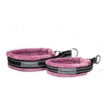 Kusse & Kutta Fluffigt Hundhalsband Rosa 4 Kusse & Kutta Fluffigt Hundhalsband Rosa 4