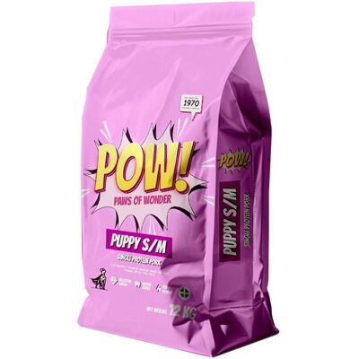 Pow! Dog Puppy Small/medium Pork 2 kg Pow! Dog Puppy Small/medium Pork 2 kg