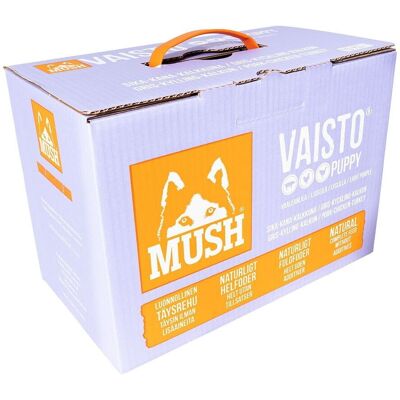 Mush Vaisto Puppy Gris-Kalkon-Kyckling 10 kg Mush Vaisto Puppy Gris-Kalkon-Kyckling 10 kg
