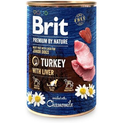 Brit Premium By Nature Dog Turkey With Liver 400 G Brit Premium By Nature Dog Turkey With Liver 400 G