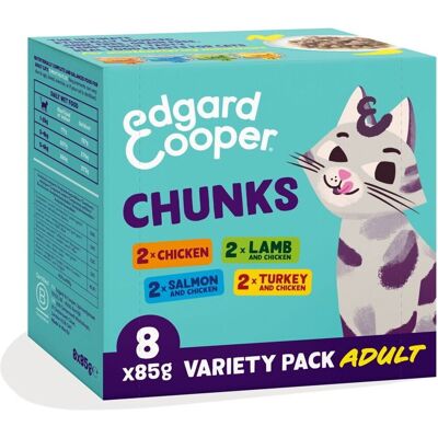 Edgard & Cooper Kornfri Kattsmat - 8 x 85g Edgard & Cooper Kornfri Kattsmat - 8 x 85g